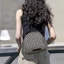Túi đeo vai nhỏ nhẹ 2026 Houndstooth Túi đeo vai phong cách phương Tây thông thường Túi vỏ phù hợp Túi đeo vai cao cấp