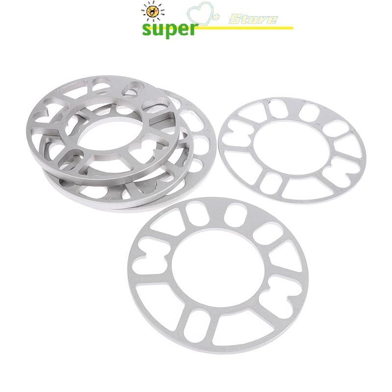 AN.MART 3 / 5 / 6 / 8 / 10mm Hợp Kim Nhôm Bánh Xe Ô Tô Miếng Đệm Adapter Shims Tấm Phụ Kiện Ô Tô VN