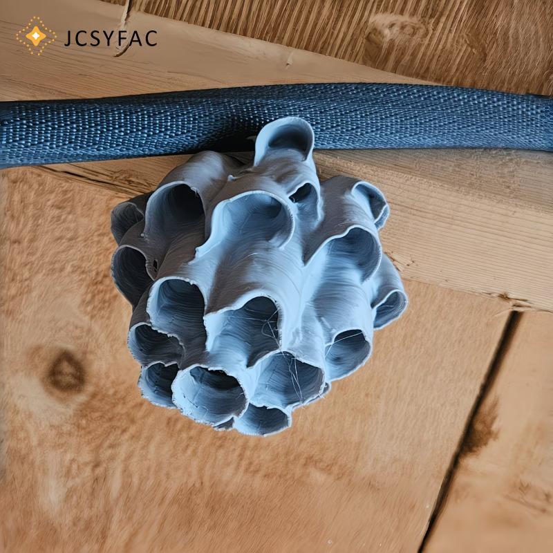 JCSYFAC Garden Tổ ong nhân tạo Tổ treo giả để kiểm soát dịch hại thân thiện với môi trường Mới