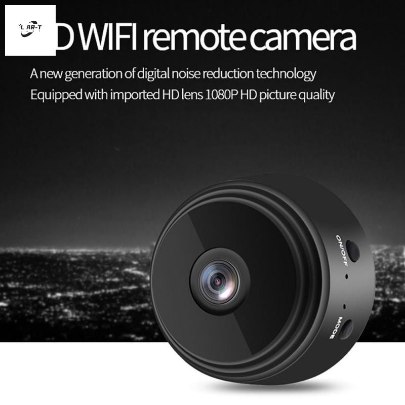 Camera không dây WiFi Mini DV HD 1080P Máy quay IR Tầm nhìn ban đêm Góc rộng TF