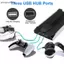 AA Cho PS5 Slim / PS5 Pro Đế Làm Mát Dọc Đế RGB VR Bộ Điều Khiển Tai Nghe Sạc Do Station W / Quạt Làm Mát 3 Tốc Độ Cho PS5 VN