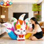 Dạ Quang Chín Cánh Cáo Khối Xây Dựng Tương Thích Giáo Dục Cao Lắp Ráp Giải Nén Đồ Chơi Đồ Trang Trí Quà Tặng Sinh Nhật Trẻ Em
