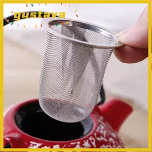 Máy pha trà GUSTAVA, Máy lọc trà lưới mịn bằng thép không gỉ, Máy lọc trà có thể tái sử dụng sáng tạo Đường kính bộ lọc trà 5-8CM Trà lá