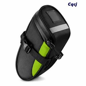 Túi đuôi xe đạp CQCJ, có túi xe đạp siêu nhẹ phản quang, Túi ngồi xe đạp chống nước dung tích 1,2L bền bỉ dưới ghế bảo quản