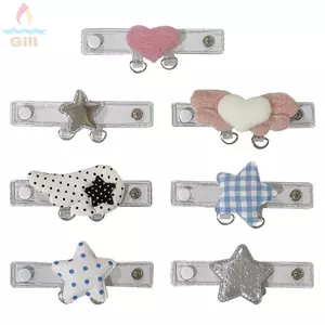 GILL 1 Túi Mở Rộng Dây Đeo, Trang Trí Trong Suốt Túi Mở Rộng Khóa, Bền Với Đôi Chữ D Móc Treo Túi Nữ Bé Gái