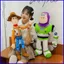 Câu chuyện đồ chơi Woody Buzz Lightyear Plushie Dễ thương Cowboy Space Ranger Cotton Đồng hành Búp bê
