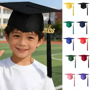 KIKIN Năm 2026 Mũ Cử Nhân Tốt Nghiệp Cho Nhiều Đầu Kích Thước Mũ Kỷ Niệm Học Thuật Thoải Mái Cho Cao Đẳng Gradua