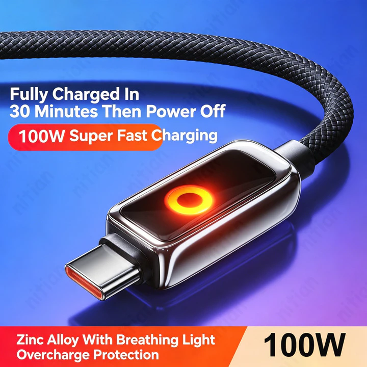 Charging Cable – 100W, USB-C – 4