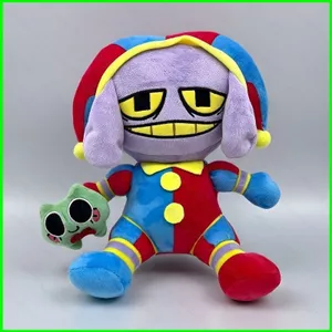 PS1 The Amazing Digital Circus Pomni-Suit Jax Plushie Mặc Pomni Chú Hề Phù Hợp Với Búp Bê Sang Trọng SP1