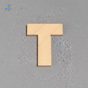 Trò chơi trêu ghẹo trí não bằng gỗ T Puzzle dành cho trẻ em Người lớn Đồ chơi giáo dục