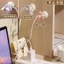Kẹp giữ dây cáp hình hoa dán bàn không cần khoan gọn dây sạc tai nghe phích cắm cho bàn học phòng ngủ văn phòng