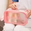 Túi đựng mỹ phẩm hai lớp di động MAKY Hộp đựng đồ trang điểm đa chức năng Túi đựng đồ chống nước cho du lịch gia đình VN