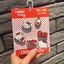 Set 10 Charm Hello Kitty Nơ Đỏ Classic Premium Collection Trang Trí Dép Túi Xách Phụ Kiện Kawaii Dễ Thương Cao Cấp