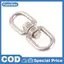 1Pc M4 M5 M6 M8 Xoay Đa Năng Vòng 8 Hình Dạng Tháo Dây Cạo Râu Dây Lo Dây Kết Nối Bule 304 Thép Không Gỉ