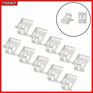 YRBWD 10 Cái / bộ Khóa Cố Định, Kẹp Giữ Kim Loại Tấm Viền, Bảng Điều Khiển Ô Tô DVD CD Bảng Điều Khiển Nội Thất Đa Năng Tự Động Chốt Bảng Điều Khiển Ô Tô