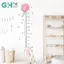 GHX Bóng Thỏ Treo Tường Stiers Cho Bé Gái Phòng Trẻ Em Chiều Cao Phòng Ruller Lớn Lên Biểu Đồ Đo Chiều Cao Decals Treo Tường VN