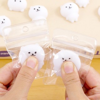 Đáng Yêu Mặt Tròn Mini Gấu Trắng Fidget Đồ Chơi Dành Cho Mẫu Giáo Lớp Học Phần Thưởng Và Tiệc Sinh Nhật Goodie Túi Chất độn