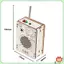 Bộ đàm không dây DIY 1 2 Bộ dụng cụ học tập khoa học STEM dành cho trẻ em Quà tặng điện tử