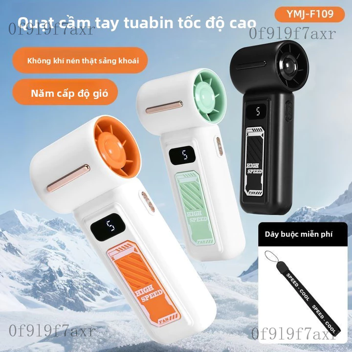 Quạt cầm tay mini Quạt cầm tay mới, quạt tốc độ cao ngoài trời, quạt mini di động USB Quạt mini sạc điện, gió mạnh