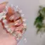 PNPIA- Vòng Tay Thời Trang 8 Mm Dây Hạt Trang Sức Thời Trang Hàn Quốc Cho Nữ Charm Vòng Tay Trang Trí Tay Phụ Kiện Bé Gái Quà Tặng