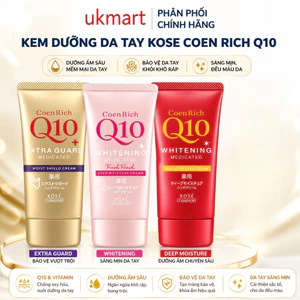 Kem dưỡng da tay Kose Kosé Coen Rich Q10 80g Nhật Bản