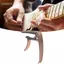 Guansfs Capo Guitar điện Acoustic Bộ kích hoạt kim loại cường độ cao để biểu diễn Nghệ sĩ guitar dễ vận hành (Bạc)
