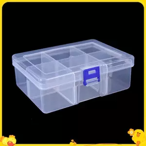 1 cái lớn 6 phần câu cá mồi câu câu móc hộp đựng hộp đựng