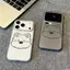 chú chó dễ thương Frosted Soft Case cho iPhone 1716pro trường hợp 1514/13/12x11