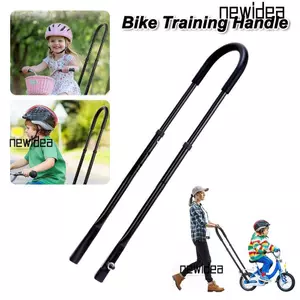 Tay cầm huấn luyện xe đạp NEWIDEA, Tay lái huấn luyện xe đạp trẻ em lắp đặt nhanh dành cho phụ huynh, Bộ ổn định hỗ trợ xe đạp chắc chắn có thể điều chỉnh độ cao di động Xe đạp tập đi