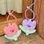 PNPIA- Hoạt Hình Dễ Thương Sang Trọng Tulip Móc Khóa Mềm Nhồi Bông Hoa Búp Bê Túi Mặt Dây Chuyền Kawaii Sang Trọng Hoa Trang Trí Phụ Kiện Bé Gái Quà Tặng