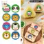 500 chiếc Túi đựng cơm tròn hoạt hình Stiers Nori Rong biển Túi Stier Sushi Làm khuôn Dụng cụ Bento Phụ kiện ELWW