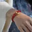 Bluelover Tay Dệt Vòng Tay Nhiều Màu Sắc Chủ Đề Tốt Luy Quyến Rũ Dây Vòng Tay Có Chuông Nữ Lắc Tay Mới