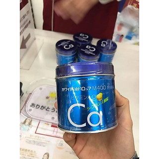 Kẹo hương lê bổ sung canxi cho bé Ca M400 Nhật Bản