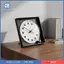 Đồng hồ bàn vuông sang trọng hiện đại Sleek Thiết kế để bàn Đồng hồ bấm giờ cho phòng khách Trang trí không gian làm việc