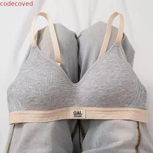 CODECOVED Áo ngực chữ V sâu không dây, Đồ lót chống sốc cho nữ, Học sinh có thể điều chỉnh Chống chảy xệ Thanh thiếu niên Push Up Bra Bé gái