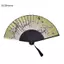 GCDHome Tre Trung Quốc Nhật Bản Gấp Quạt sel Elegent Nữ Quạt Phong Cách Vintage Gấp Quạt Lụa Tay Quạt Dự Tiệc Quà Tặng Nghệ Thuật Thủ Công HOT
