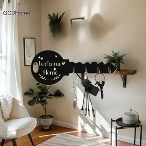 GCDHome 1 Chiếc Sáng Tạo Porch Móc Khóa Phong Cách Bohemian Quốc Gia Gỗ Móc Chìa Khóa Sáng Tạo Porch Móc Khóa Thủ Công Móc HOT
