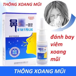 Xịt Thông Xoang Viêm Mũi, Chảy Nước Mũi, Ngứa Mũi, Viêm Mũi Thời Tiết, Nghẹt Mũi...