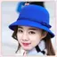 JRP Thu Đông Pháp Nơ Buet Mũ Nữ Ngọt Ngào Nỉ Có Hình Gấp JRP