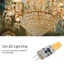 Bóng đèn silicon Mini YOFFOR 2 CÁI, Bóng đèn LED AC / DC12V G4