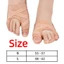 Bộ chỉnh sửa Bunion DARON, Bộ chỉnh sửa ngón chân thoáng khí thoải mái, Máy duỗi ngón tay cái bằng vải tiện dụng có thể tái sử dụng thoải mái