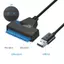 Btsg USB 3 0 Cáp Chuyển Đổi Cho 2 5Inch HDD Đĩa Chắc Chắn 6Gbps Tốc Độ Nhanh Chuyển Đổi Dữ Liệu Với Hỗ Trợ UASP Màu Đen