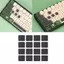 Btsg 4 8 16 Chiếc Bàn Phím Silicon Chìa Khóa Miếng Dán Dễ Dàng Lắp Đặt Giảm Tiếng Ồn Miếng Lót Chống Trơn Trượt Cho Laptop Và PC