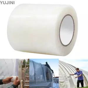 Băng sửa chữa phim YUJUNI, Miếng dán sửa chữa nhà kính trong suốt chống tia cực tím, Sửa chữa miếng dán nhà xanh Độ bám dính mạnh Vỏ nhà kính