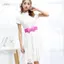 PNPIA- Nữ Mới Nơ Cummerbunds Co Giãn Nơ Rộng Co Giãn Bukle Thắt Lưng Thời Trang Bé Gái Đầm Phụ Kiện Thắt Lưng