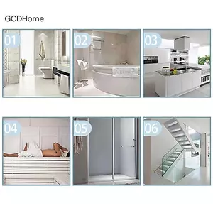 GCDHome 24 Chiếc Dải Chống Trơn Trượt Tắm Sàn Stiers Tắm Dải An Toàn Bồn Tắm Cầu Thang HOT