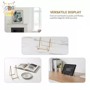 Đế trưng bày tạp chí nghệ thuật sắt Món ăn công suất lớn Ra cho bát đĩa Khung ảnh Giá đỡ sách Quà tặng tại nhà ELWW