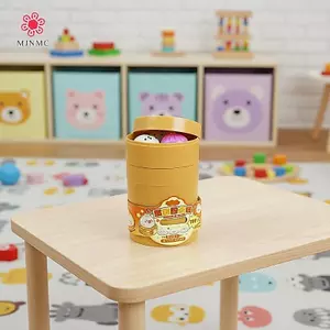 MJnmc 2026 Dpression Bun Đồ Chơi PU Pinch Âm Nhạc Giảm Căng Thẳng Dụng Cụ Hấp Nhỏ Mô Hình Tay Pinch Thông Khí Đồ Chơi Mới