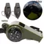 NEWIDEA 2 Chiếc 3in1 4in1 La Bàn Điều Hướng Nhiệt Kế Carabiner Ngoài Trời Còi La Bàn