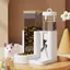 Top AntiTip Hamster Feeder với máy phân phối nước Bát ăn tự động Bình nước để giám sát dễ dàng Phí động vật nhỏ